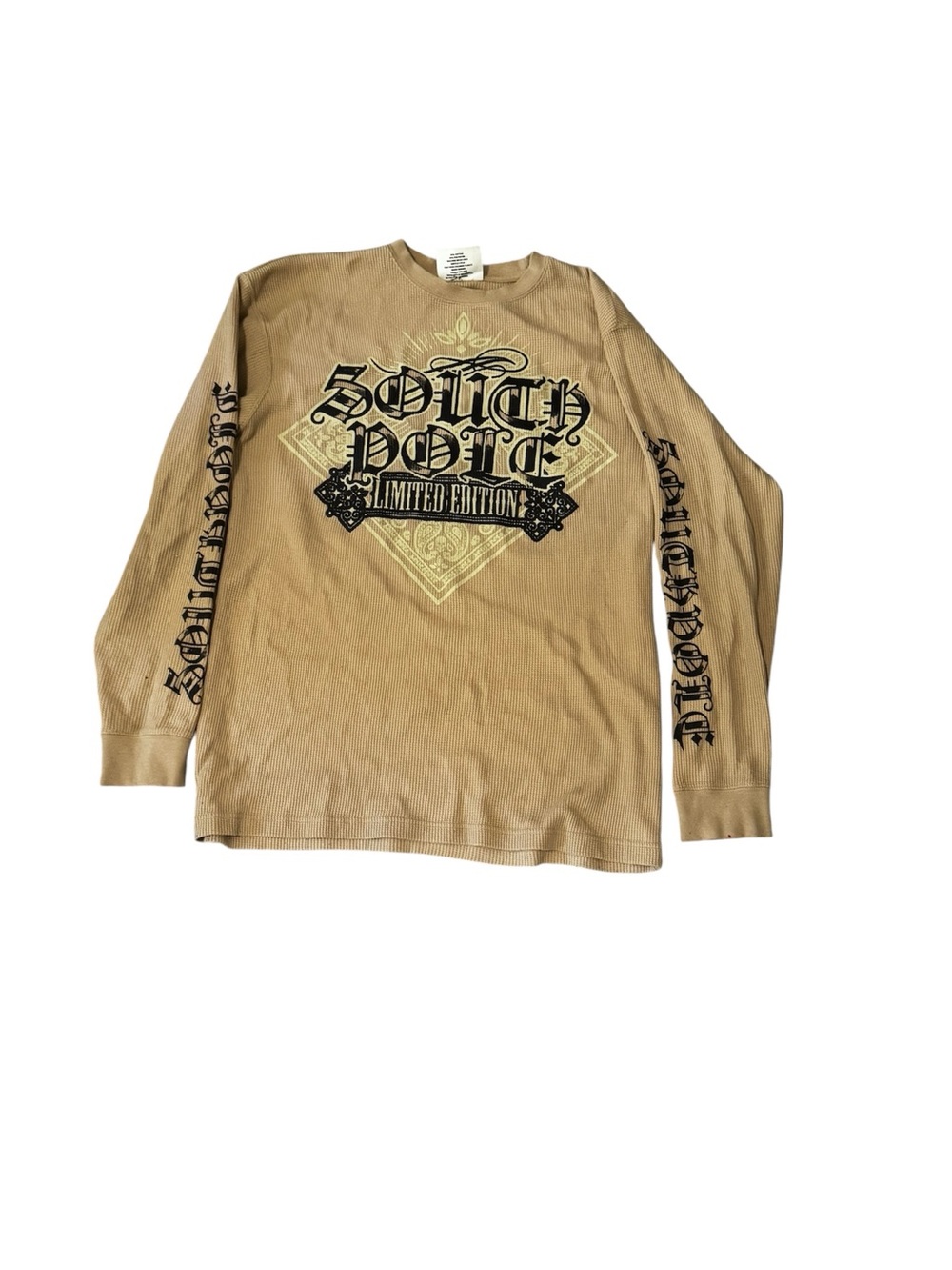 South Pole Limited Edition Tan Long Sleeve Thermal